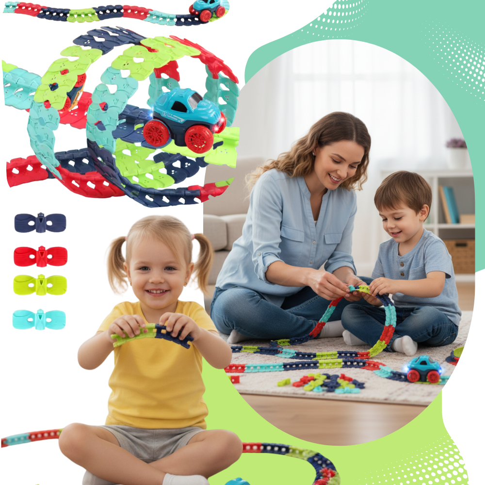 Mini Roller Coaster Race Track