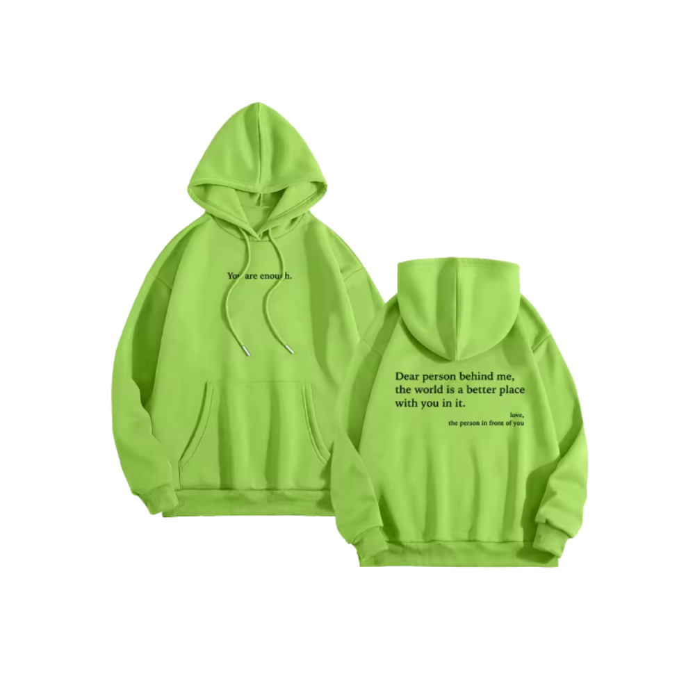Motivational Loose Women Hoodie