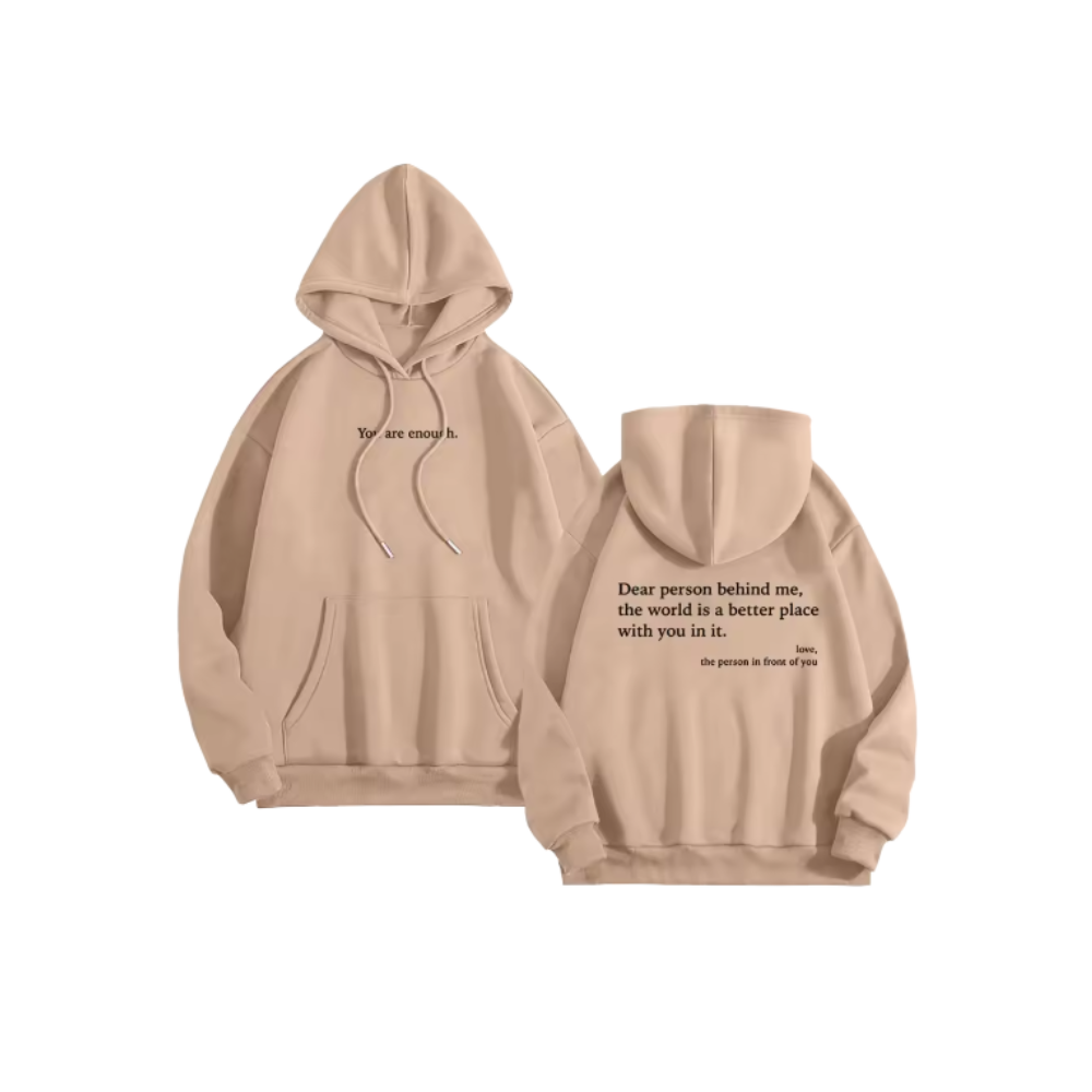 Motivational Loose Women Hoodie
