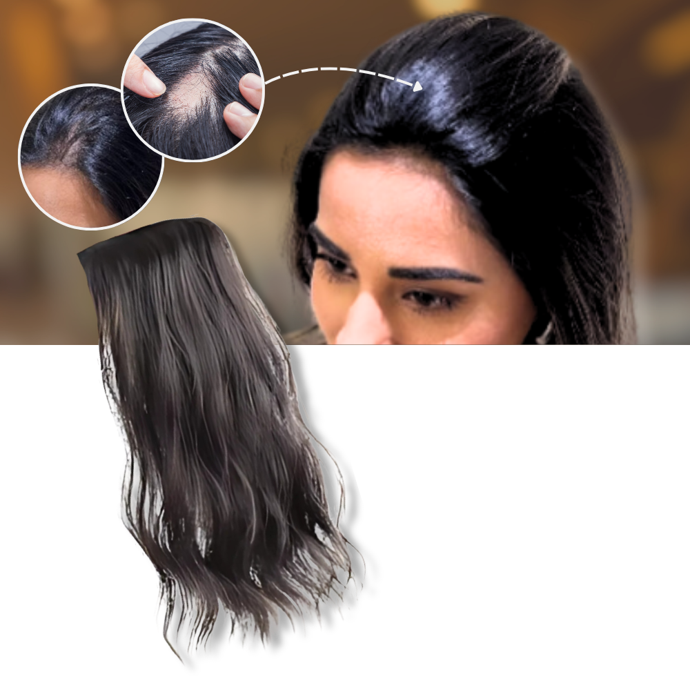 Natural Handwoven Hair Extension Clips