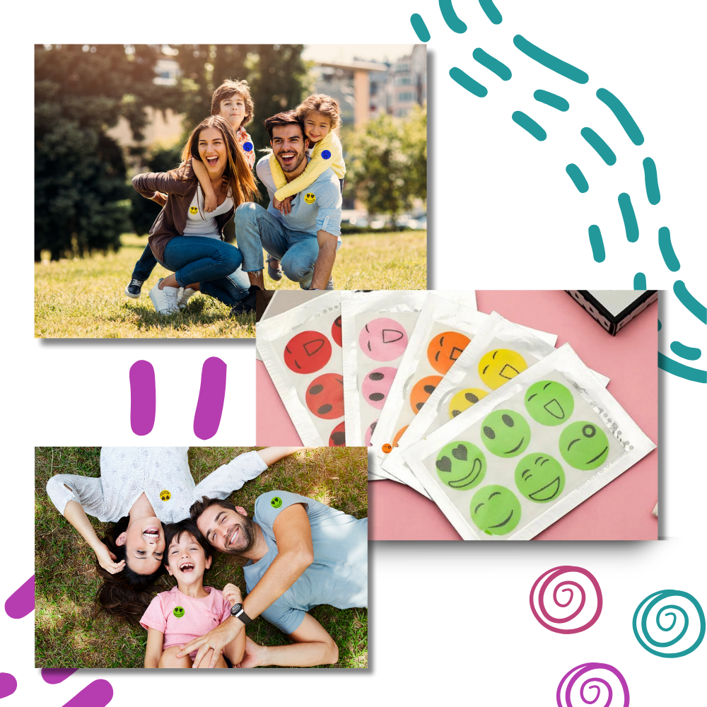 Natural Ingredients Mosquito Repellent Stickers