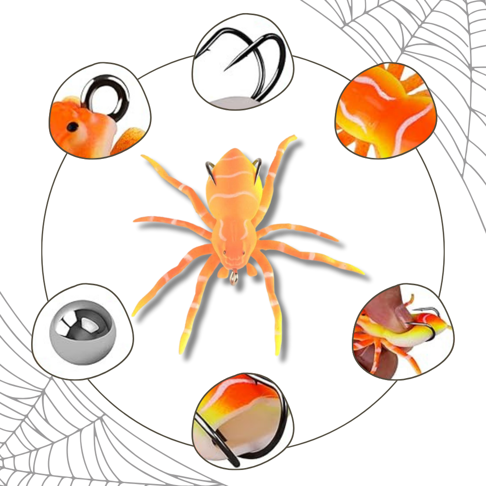 Natural Movement Spider Lures