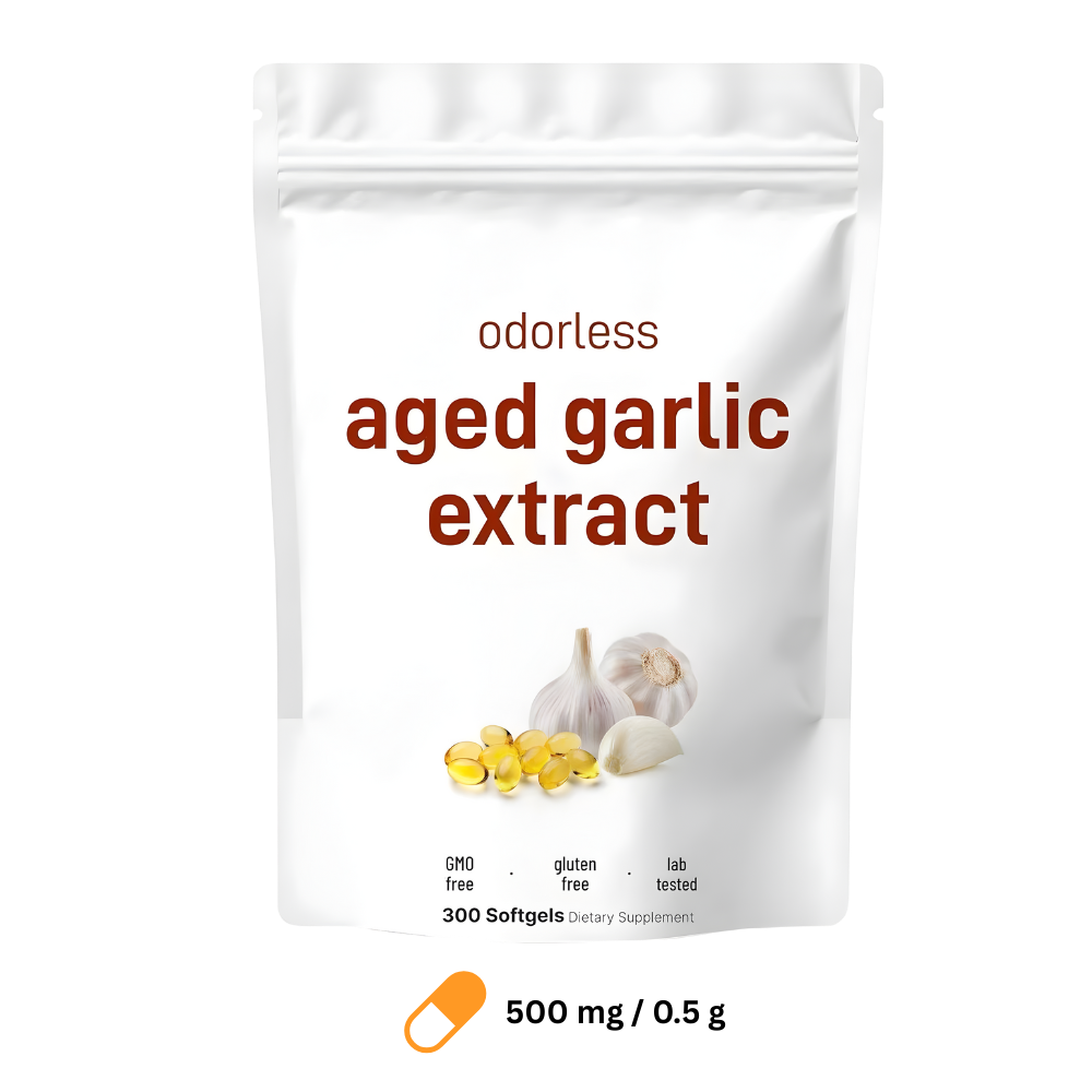 Organic Garlic Extract Soft Gels