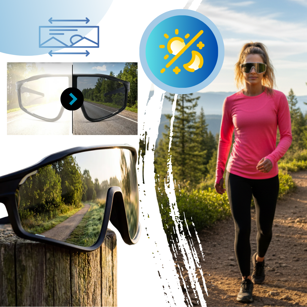 Outdoor Comfort Clarity Photochromic Glasses