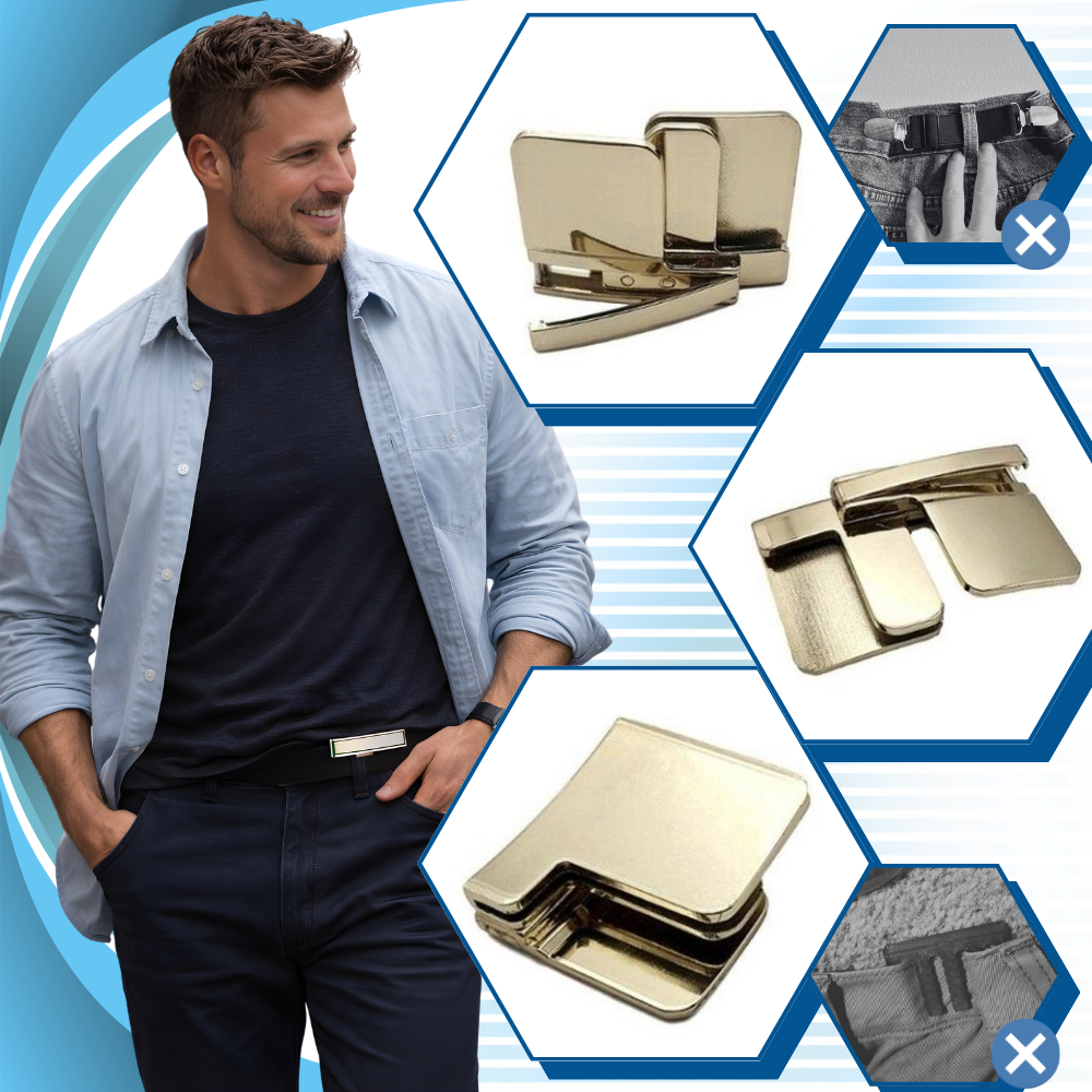 Precise Clean Tailor Invisible Clip Belt
