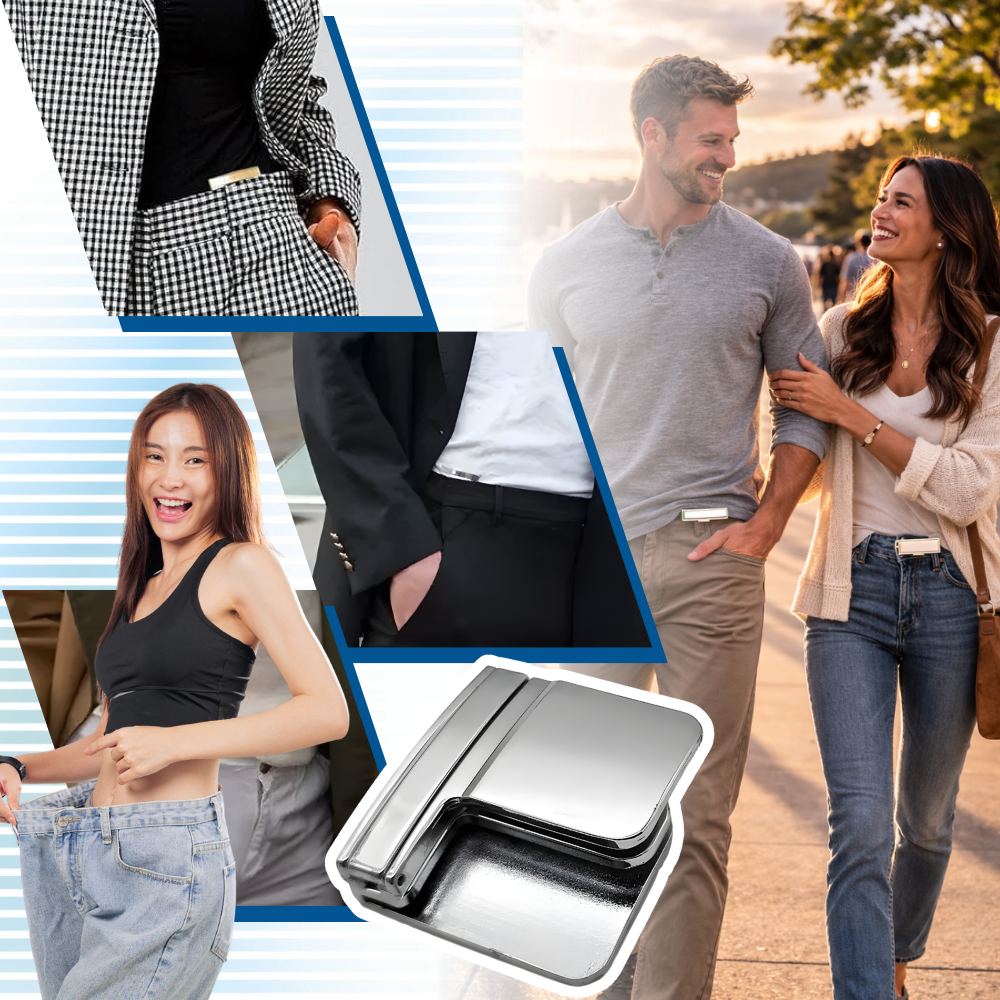 Precise Clean Tailor Invisible Clip Belt