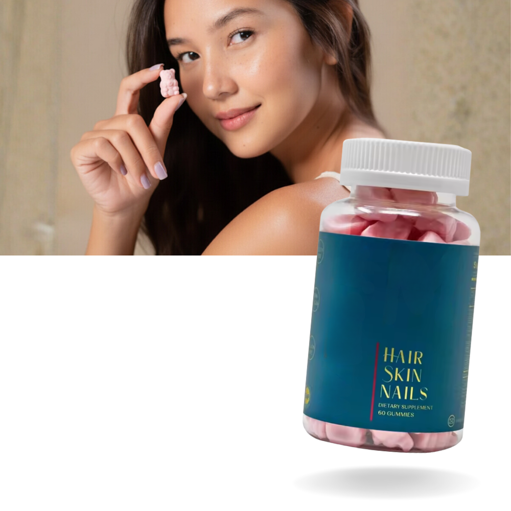 Raspberry Biotin Vitamin Gummies