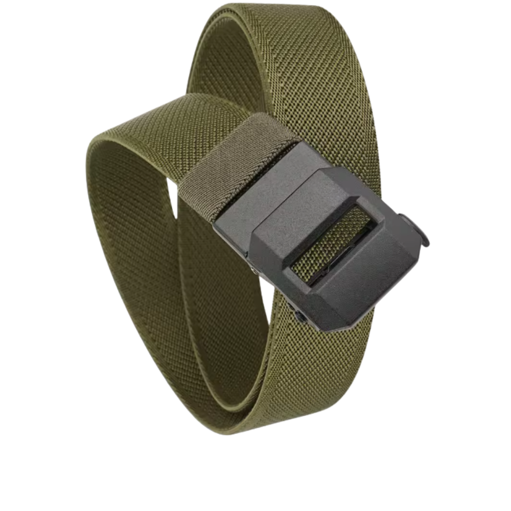 Ratchet Buckle Nylon Belt