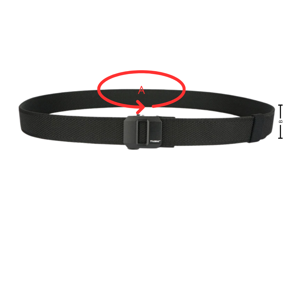 Ratchet Buckle Nylon Belt