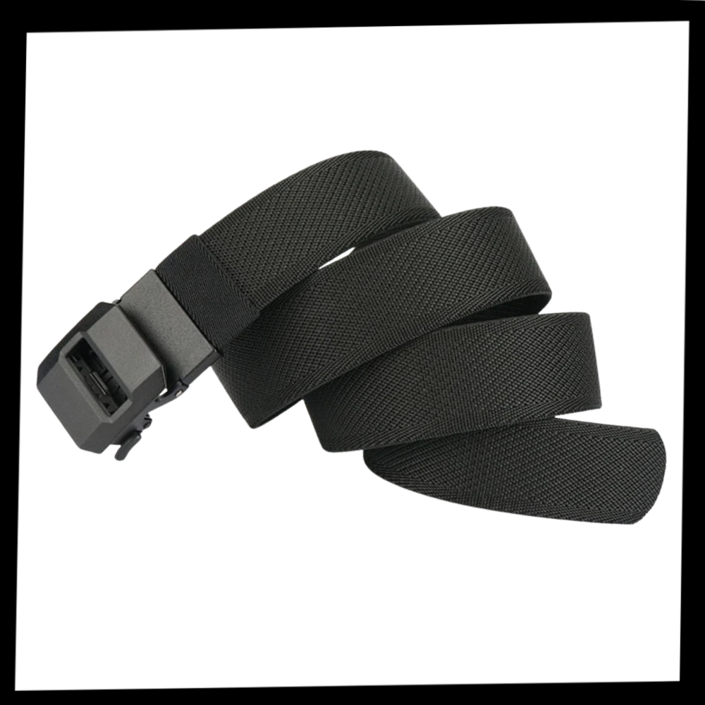 Ratchet Buckle Nylon Belt
