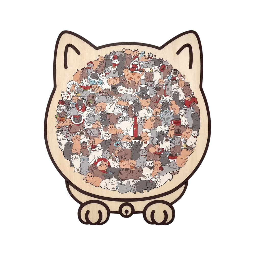 Relaxing Jigsaw Cat Puzzle