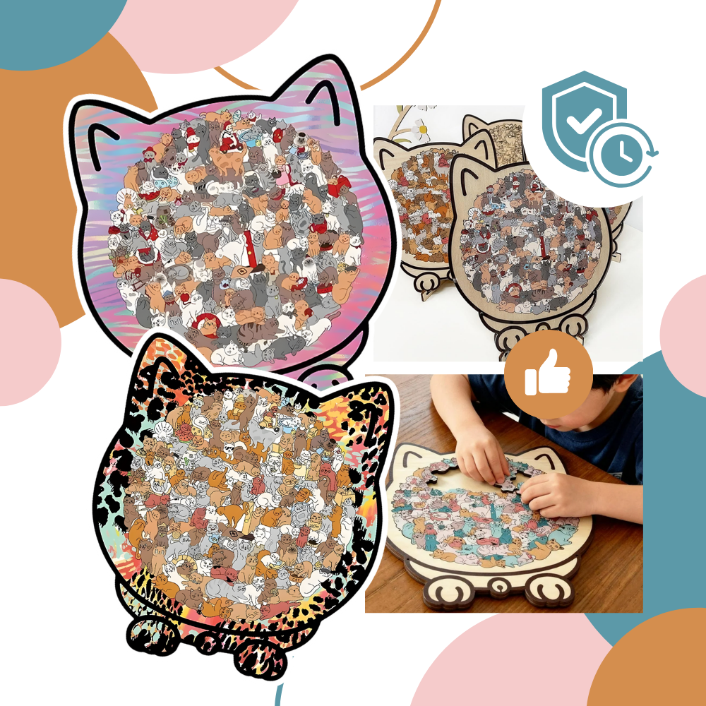 Relaxing Jigsaw Cat Puzzle