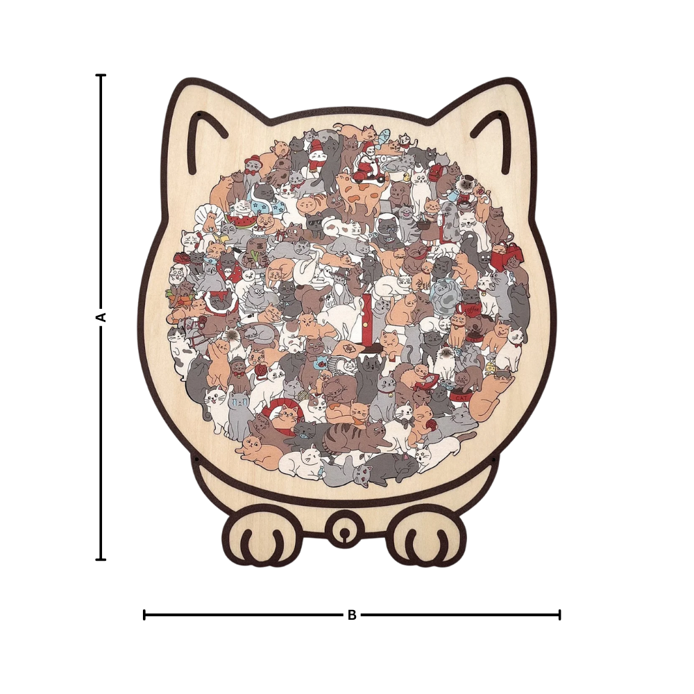 Relaxing Jigsaw Cat Puzzle
