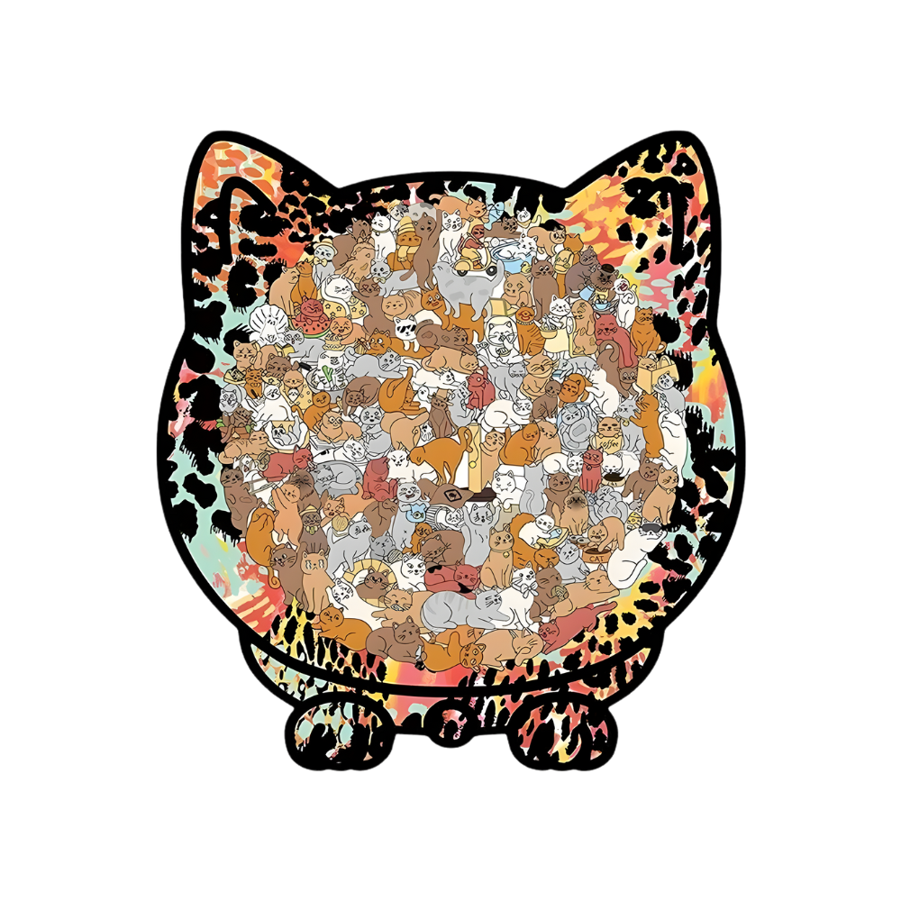 Relaxing Jigsaw Cat Puzzle