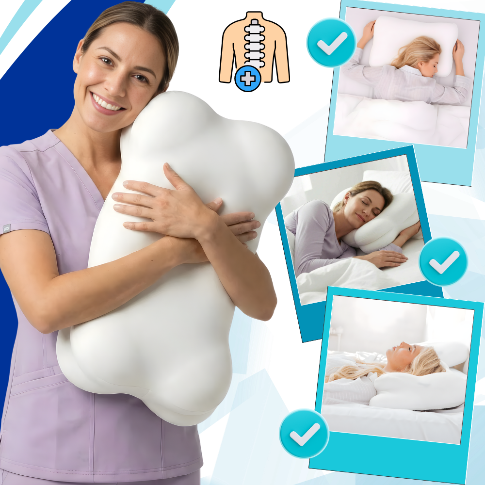 Restful Calm Night Ergonomic Pillow