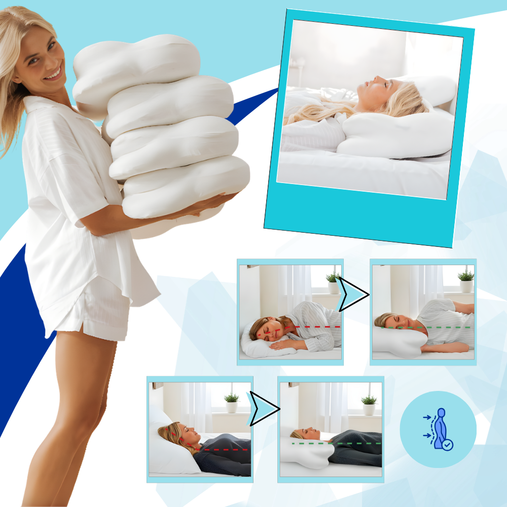 Restful Calm Night Ergonomic Pillow