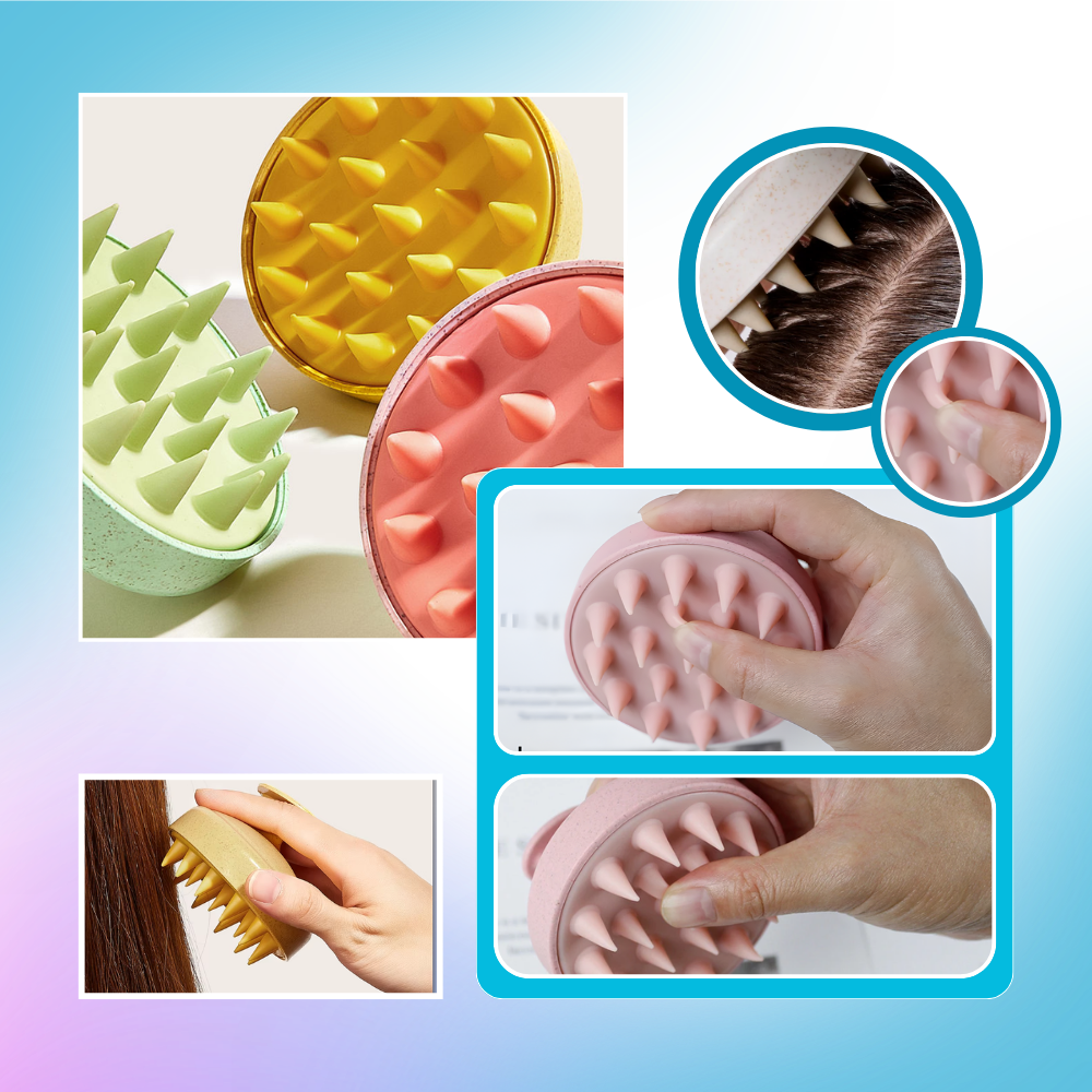 Revitalizing Cleanse Hair Scalp Massager Brush