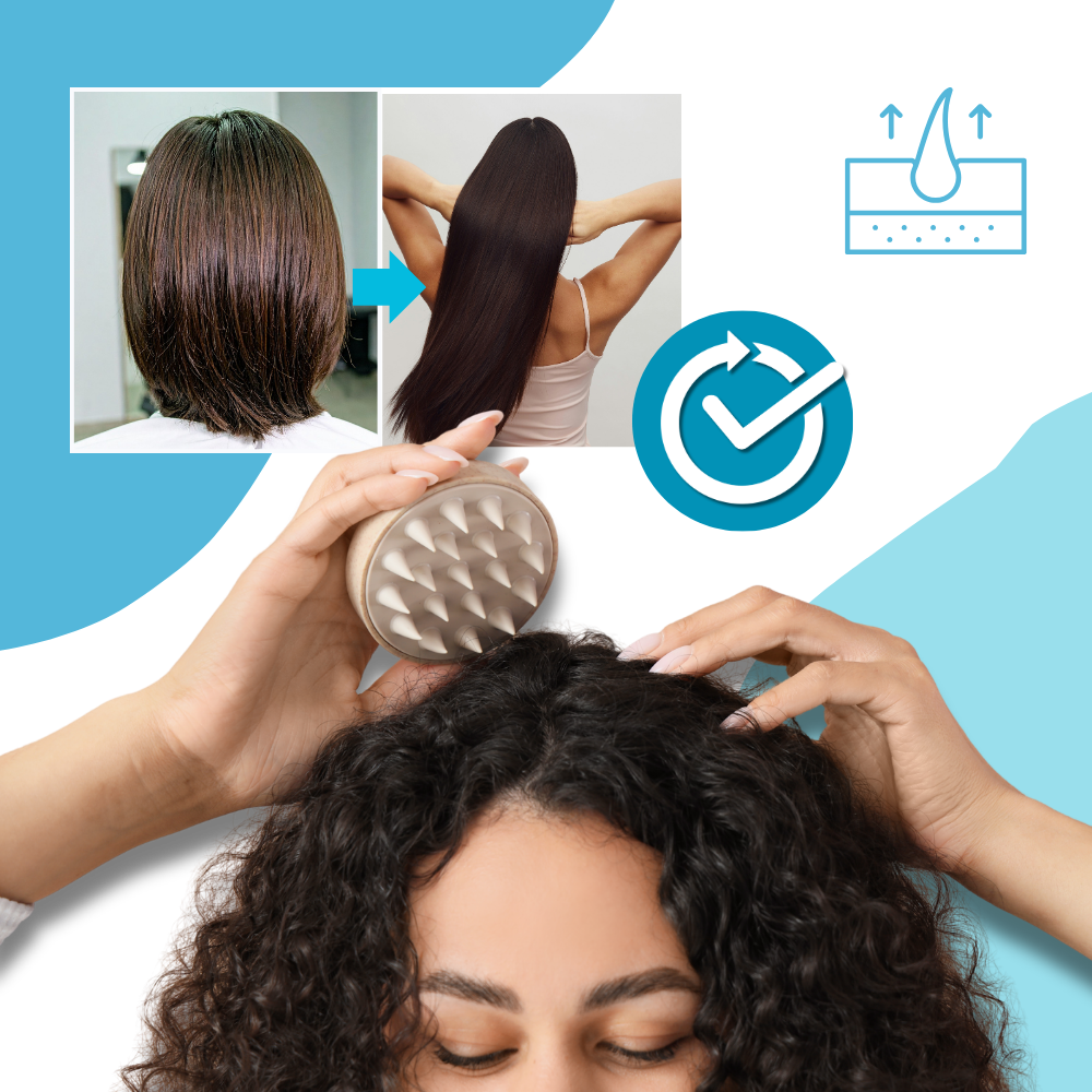 Revitalizing Cleanse Hair Scalp Massager Brush