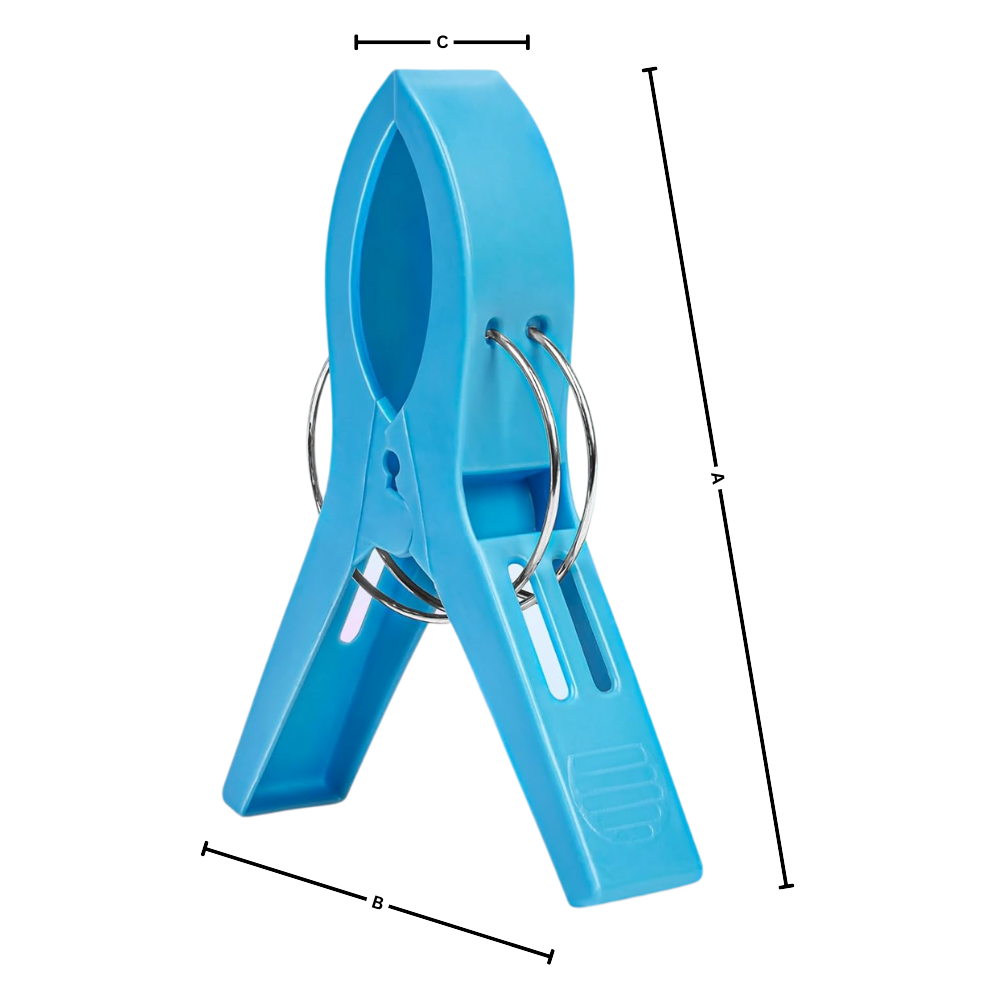 Rounded Jaw Multipurpose Clips