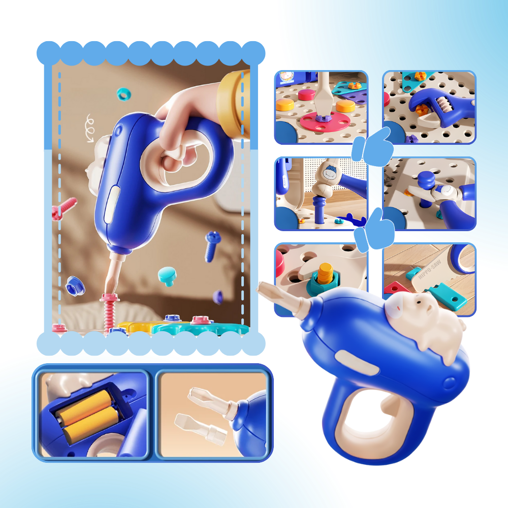 Screw Puzzle Kid Tool Box