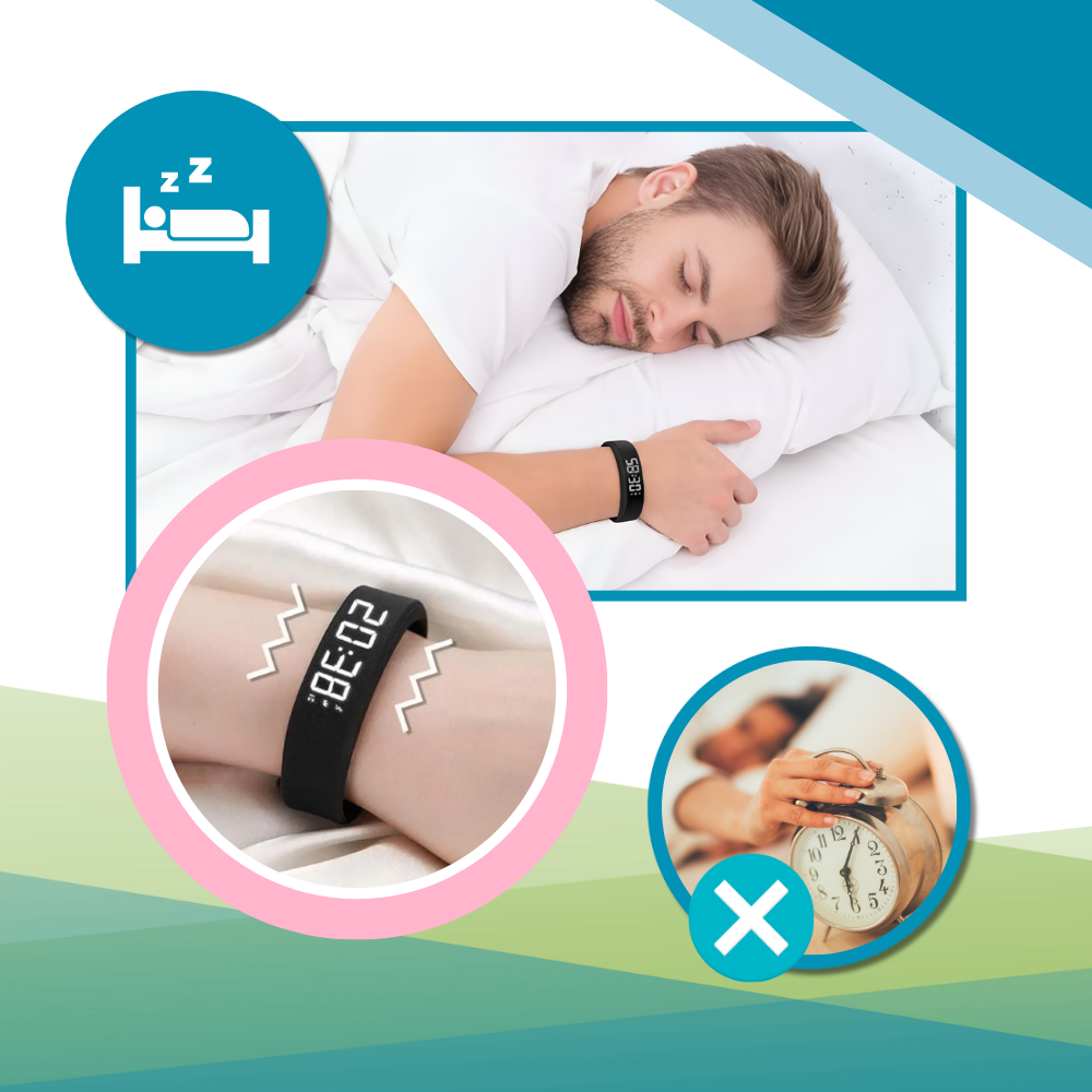 Silent Wake Up Alarm Wristband