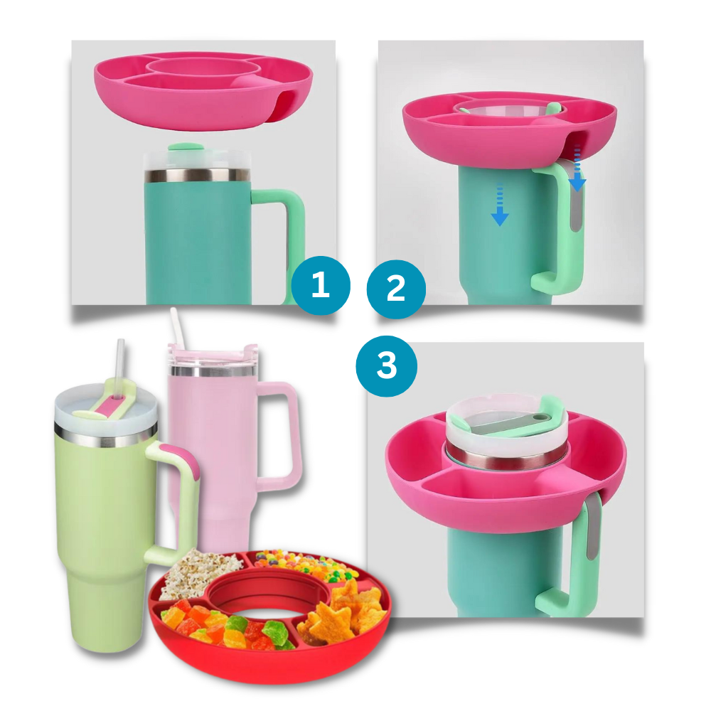Silicone Snack Ring for Stanley Tumblers