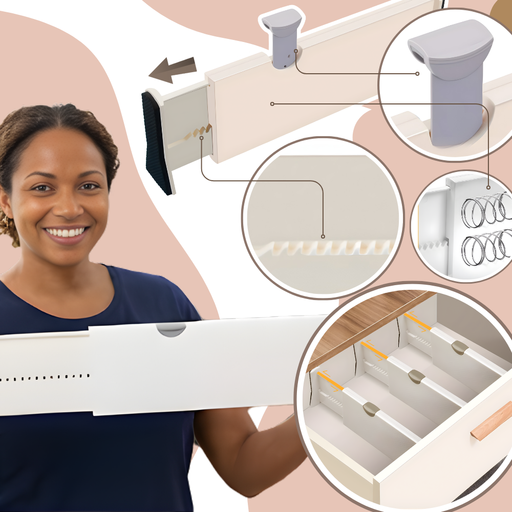 Sleek Tidiness Drawer Divider