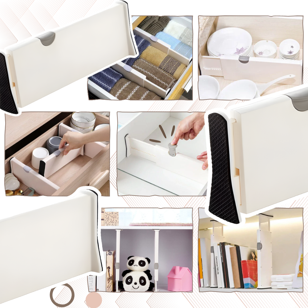 Sleek Tidiness Drawer Divider