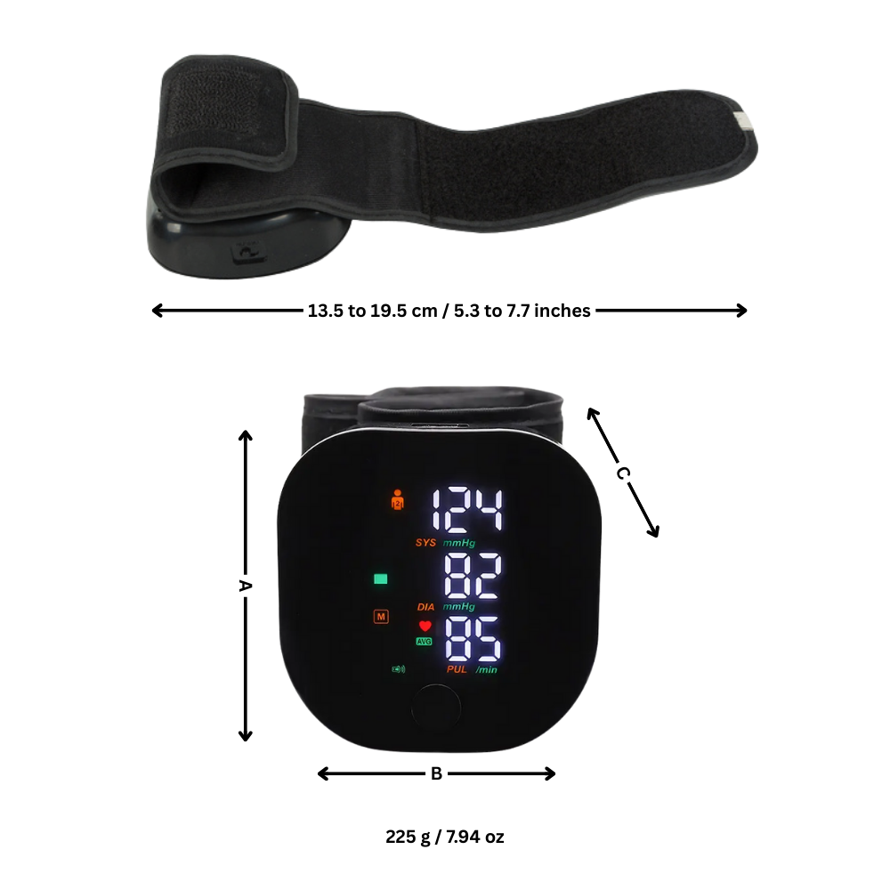 Smart Wrist BP Monitor