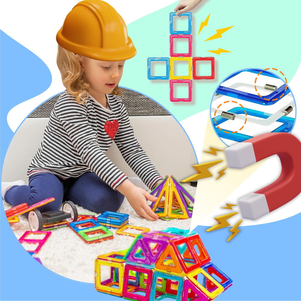 Snap & Build Magnetic Blocks