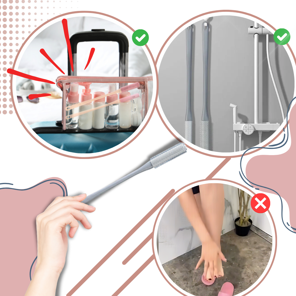 Soft Bristles Foot Brush