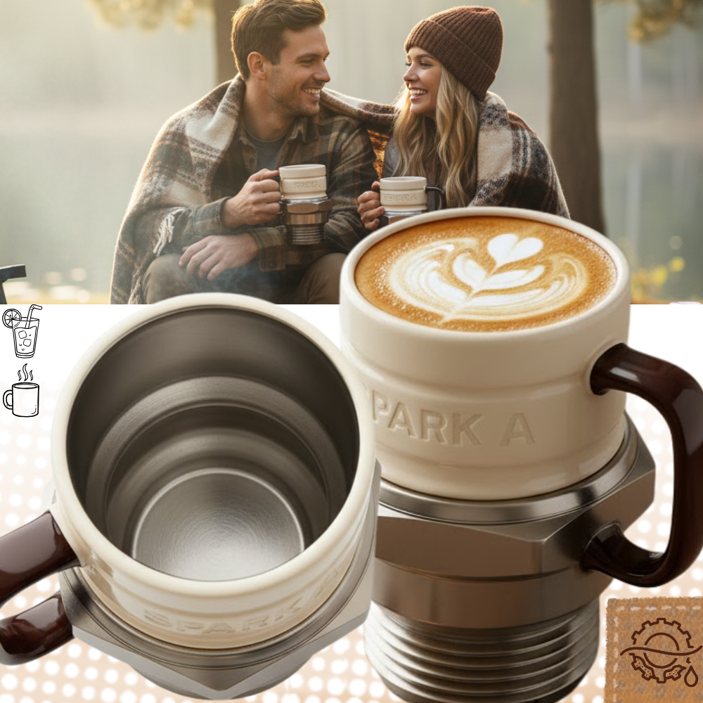 Spark Plug Novelty Mug