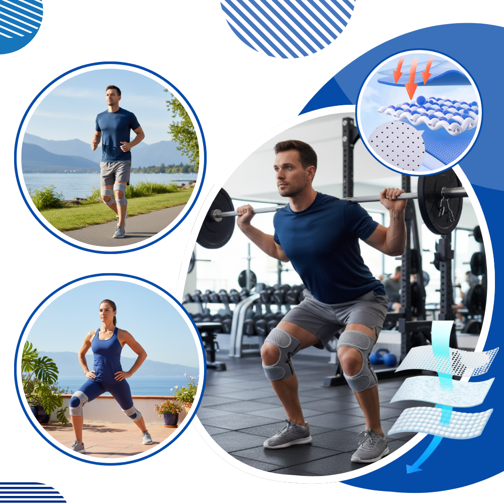 Spring Rebound Knee Brace