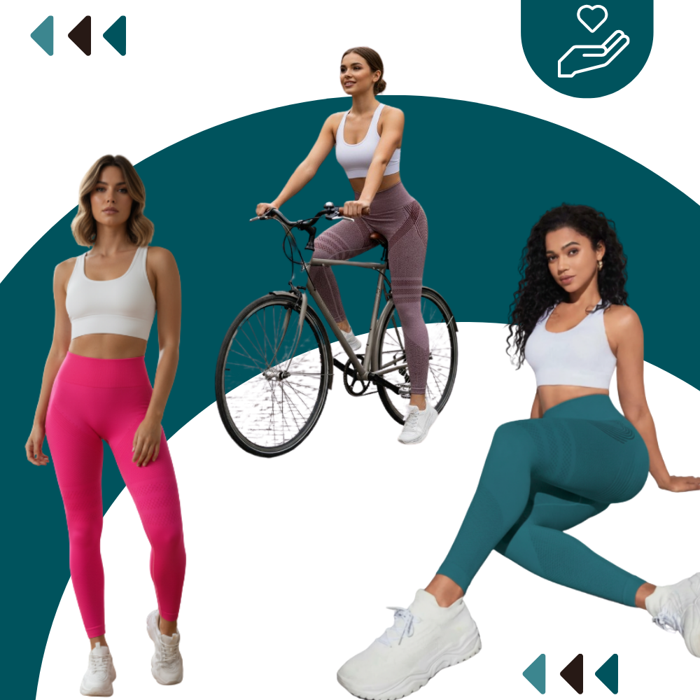 Stretchy Seamless Compression 3D Leggings
