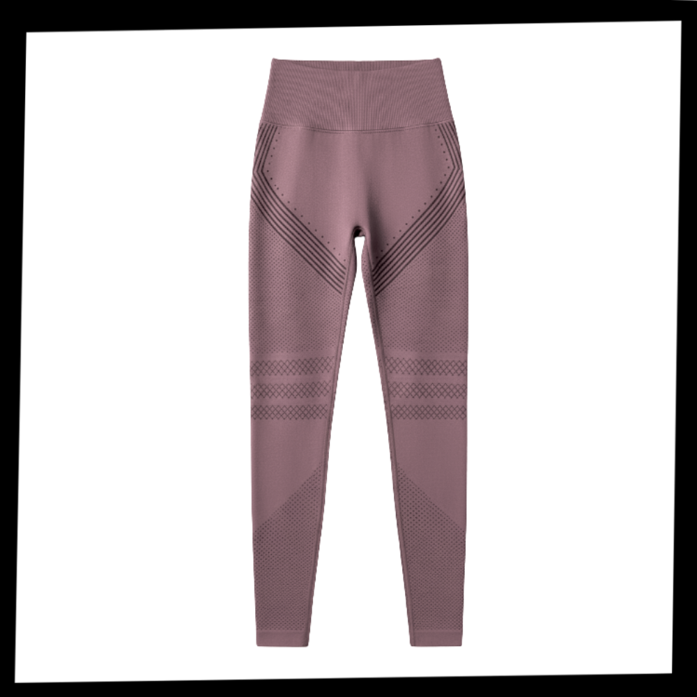 Stretchy Seamless Compression 3D Leggings