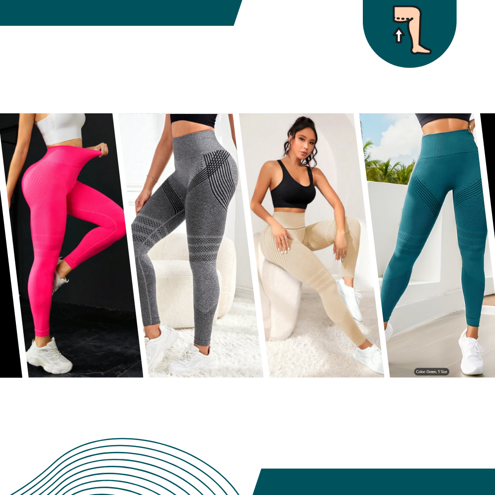 Stretchy Seamless Compression 3D Leggings