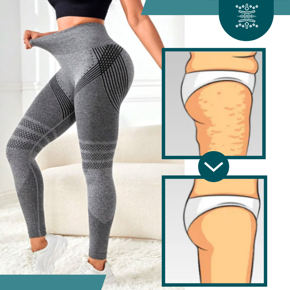 Stretchy Seamless Compression 3D Leggings