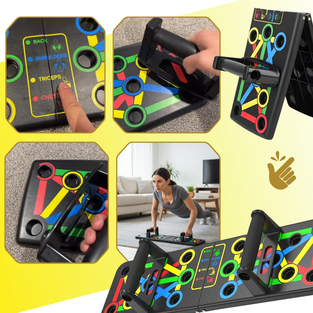 Strong Confidence Color Push-up Board