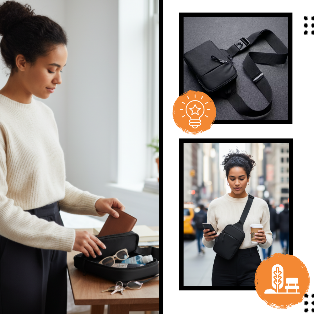 Stylish Mini Sling Chest Bag