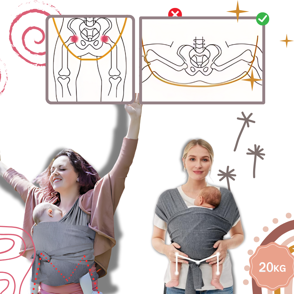 Supportive Breathable Baby Sling