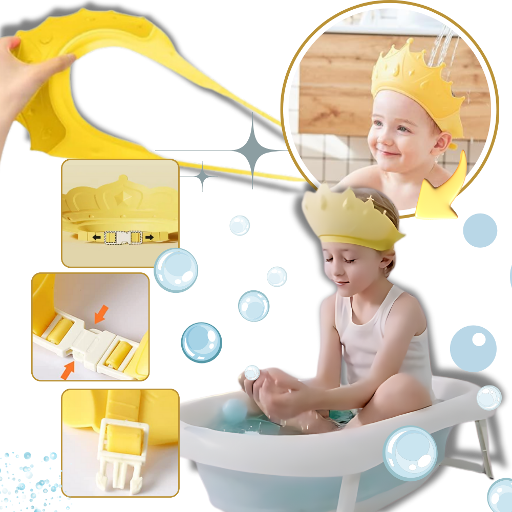 Tear-Free Bathing Shower Cap