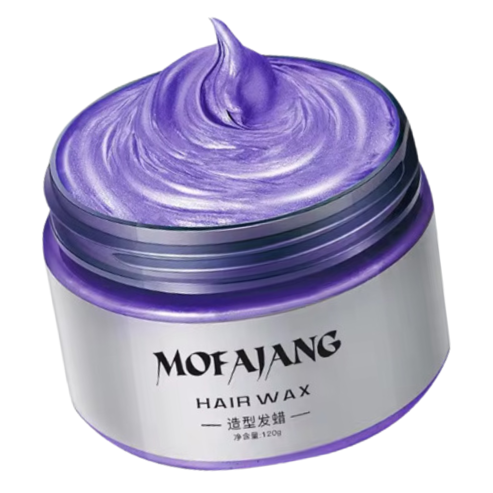 Temporary Vibrant Hair Wax Coloring