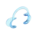Transparent C-Shape Mouth Opener