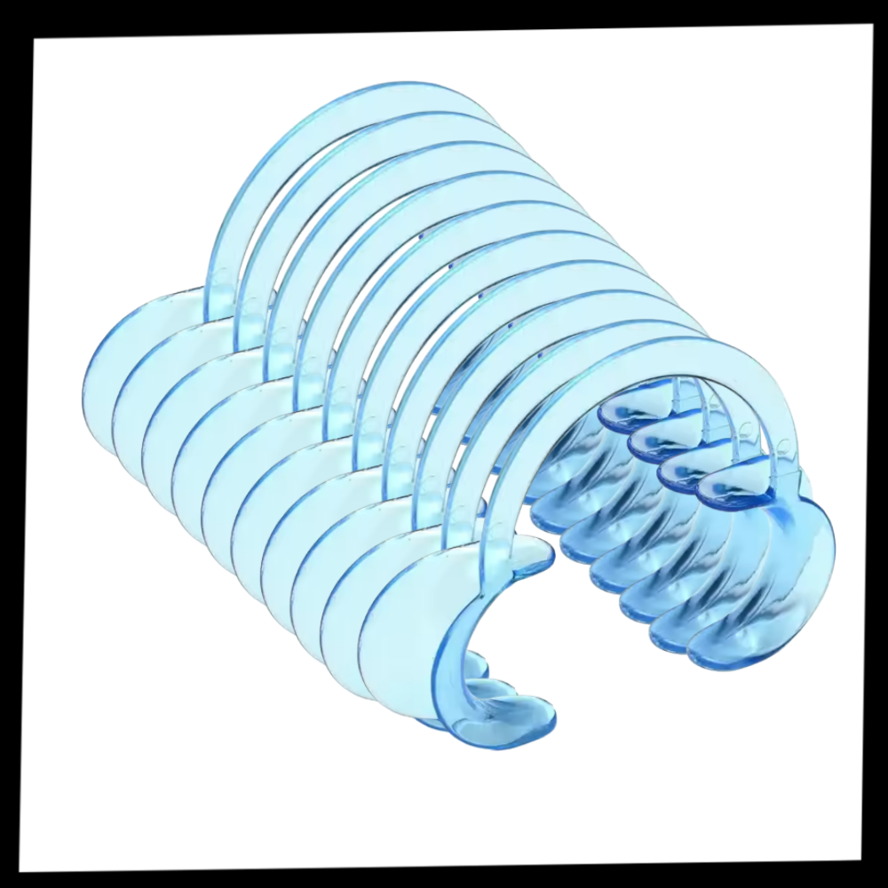 Transparent C-Shape Mouth Opener