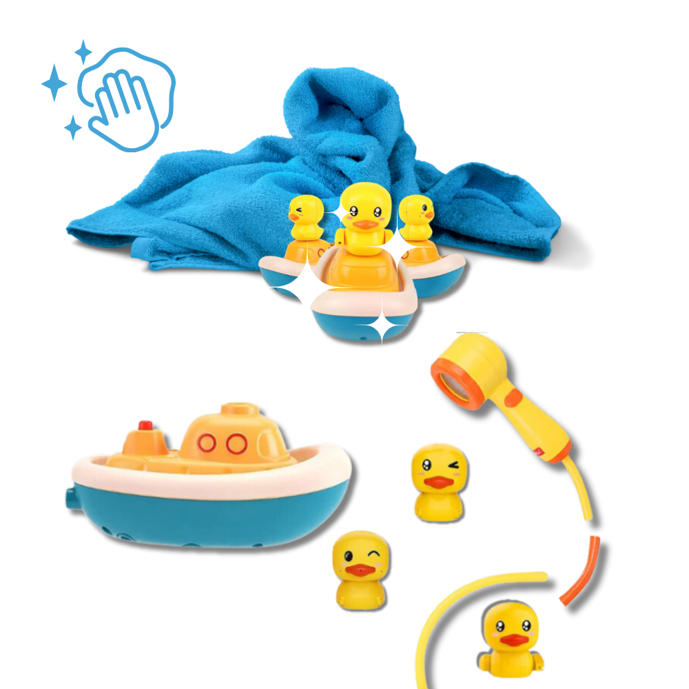 Triple Splash Duck Bath Toys