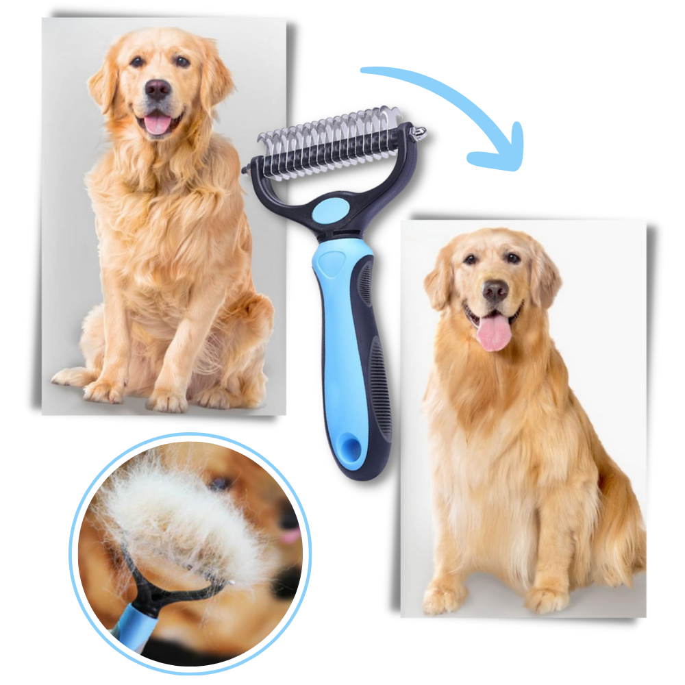 Ultimate Deshedding Brush for Dogs and Cats