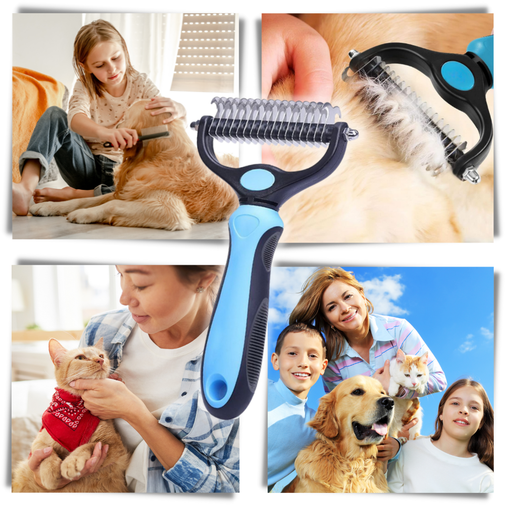 Ultimate Deshedding Brush for Dogs and Cats