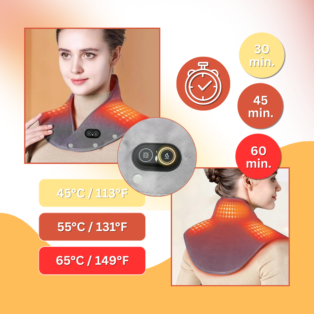 Velvet Mink Massage Heat Wrap