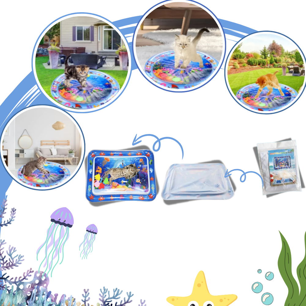 Vibrant Pet Water Mat