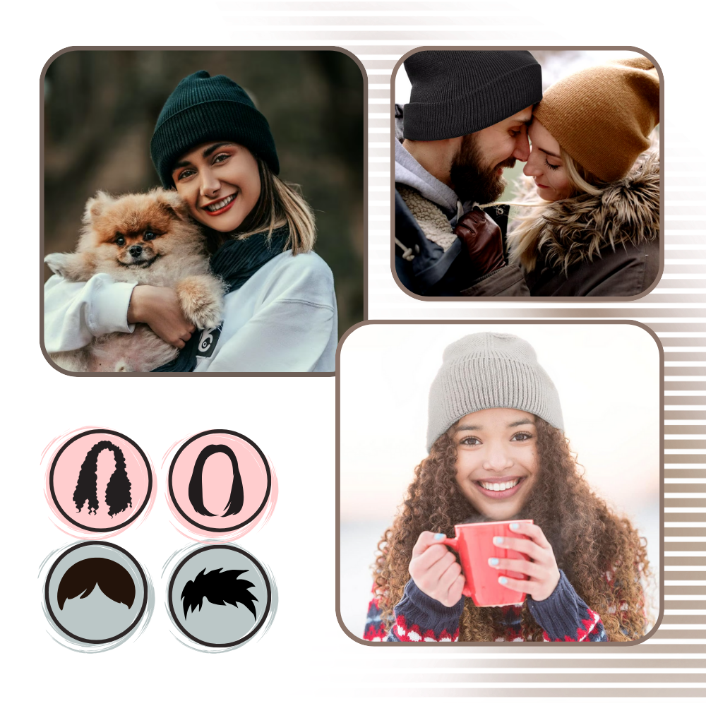 Warm Knit Satin Lined Beanie